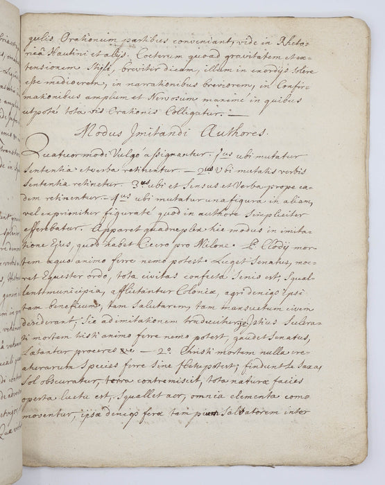 LECTURE NOTES IN CONSTITUENT PARTS