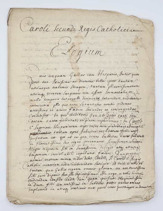LECTURE NOTES IN CONSTITUENT PARTS