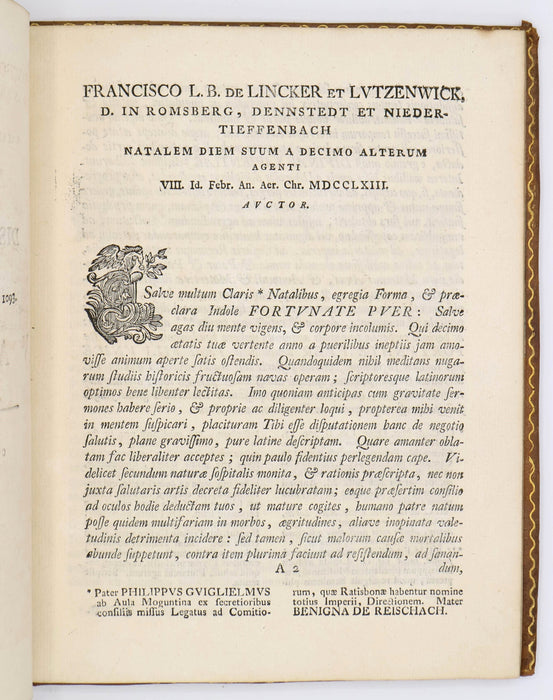 MEDICAL DISPUTATION IN FINE BINDING