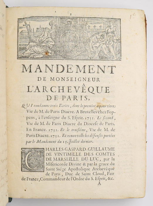 EARLY CONVULSIONNAIRES - FAKE MIRACLES