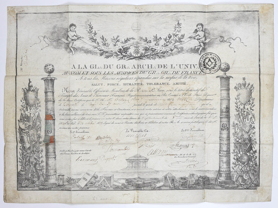 MILITARY LODGE OF BAUDIN AND BLANQUI