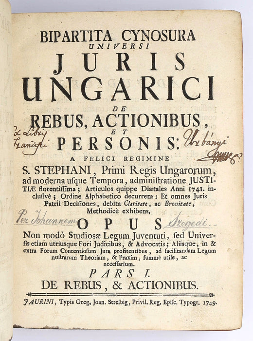 HUNGARIAN LAW