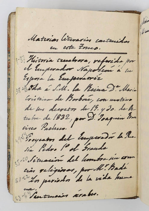 NAPOLEONIC NOVELLA