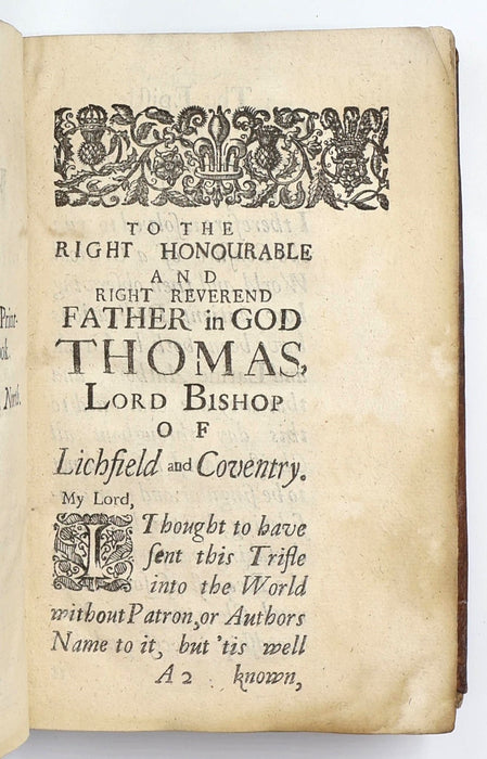 MIDDLE TEMPLE BOOKSELLER, WITH HIS PUBLISHER’S ADS.