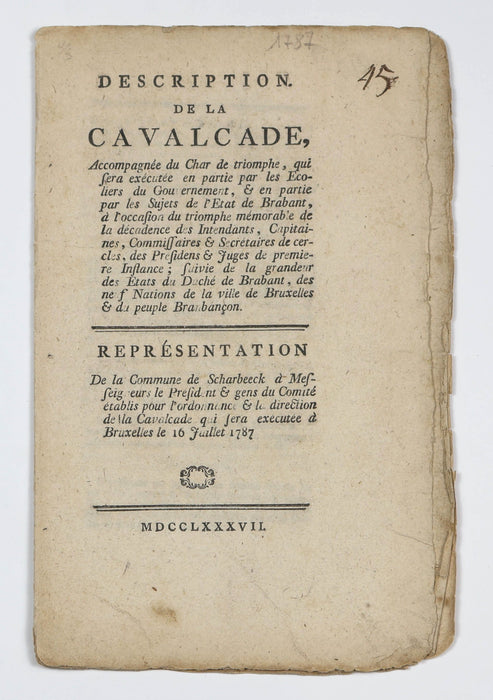 SATIRICAL PAMPHLET
