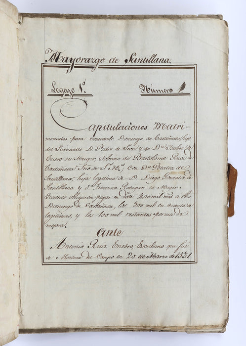 16TH- AND 17TH-CENT. DOCUMENTS ARRANGED, TITLED AND BOUND