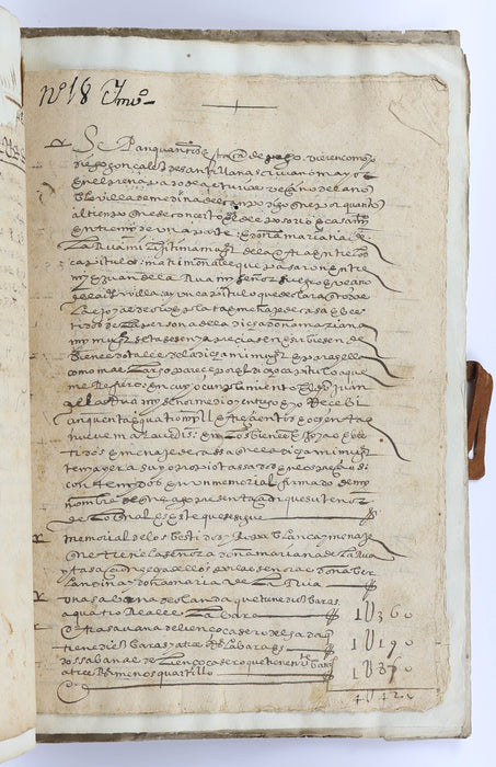 16TH- AND 17TH-CENT. DOCUMENTS ARRANGED, TITLED AND BOUND