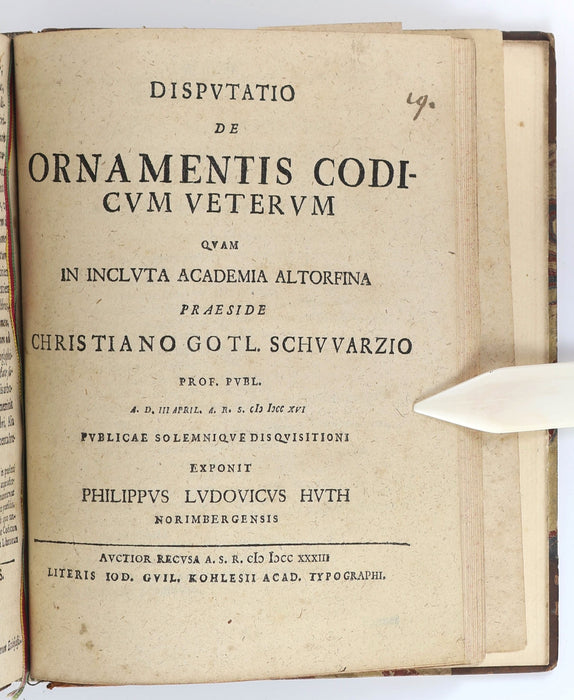 BOOK-HISTORICAL DISSERTATIONS