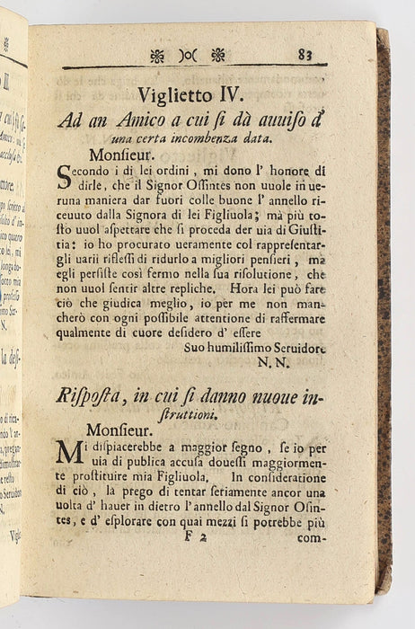 INSTRUCTIONS FOR YOUNG MEN AND WOMEN IN WRITING TO EACH OTHER