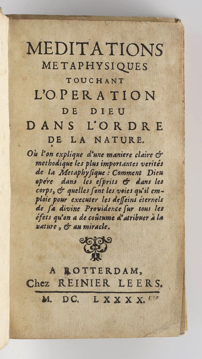 PHILOSOPHICAL ESSAYS AFTER DESCARTES