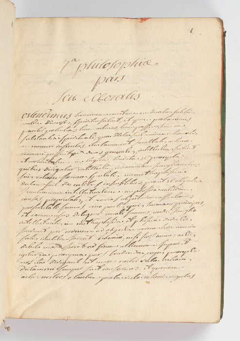 ILLUSTRATED STUDENT PHYSICS MANUSCRIPT - ISAAC NEWTON