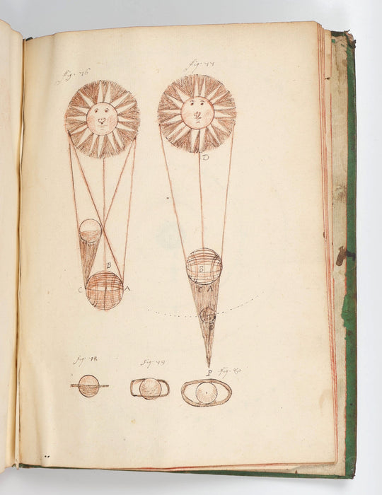 ILLUSTRATED STUDENT PHYSICS MANUSCRIPT - ISAAC NEWTON