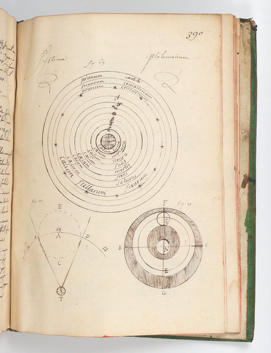 ILLUSTRATED STUDENT PHYSICS MANUSCRIPT - ISAAC NEWTON