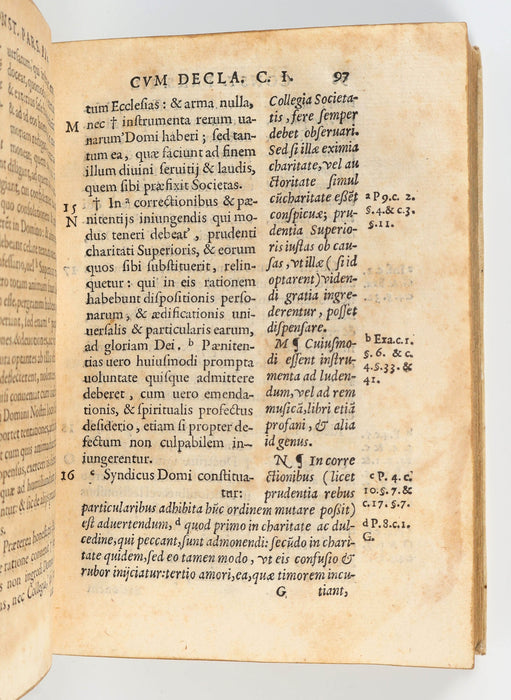 JESUIT CONSTITUTIONS - INTAGLIO TITLE PAGE