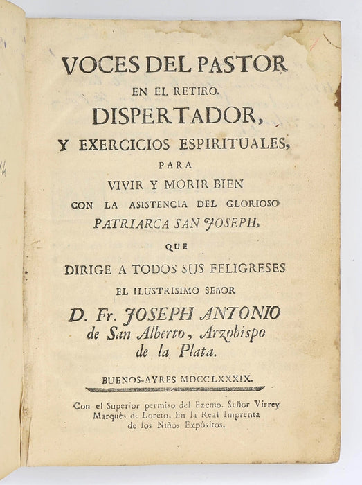 EARLY BUENOS AIRES PRINTING