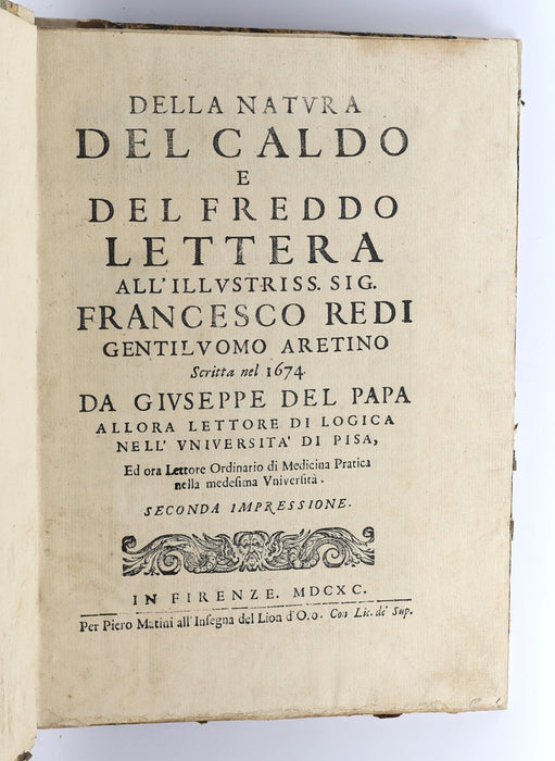 TWO ATOMIST TREATISES BY MEDICI INSIDER