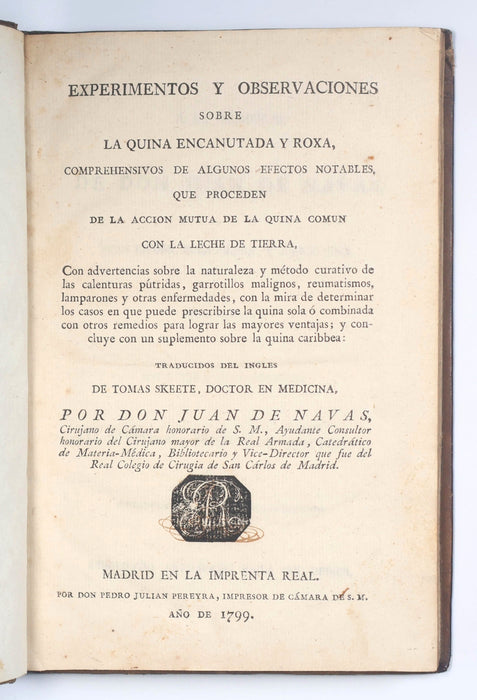 SPANISH TRANSLATION OF BRITISH MEDICAL WORK