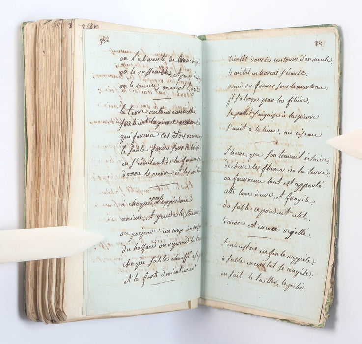 FRENCH MANUSCRIPT COMMONPLACE BOOKS