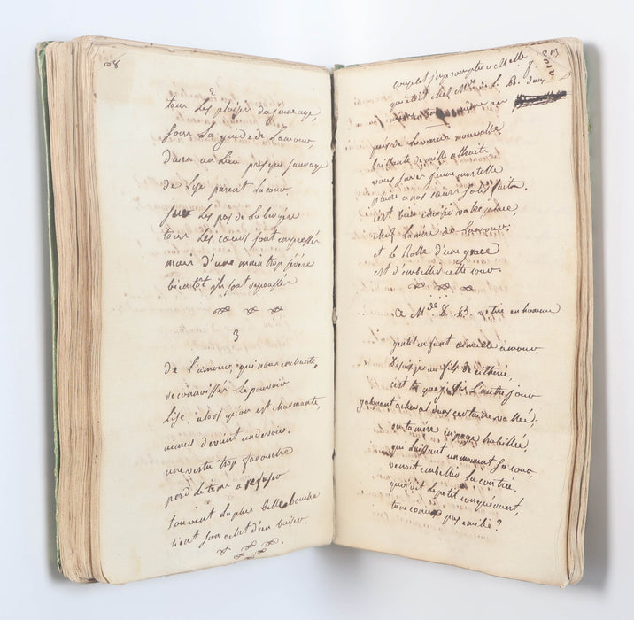 FRENCH MANUSCRIPT COMMONPLACE BOOKS